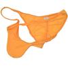 OROCOJUCO Men Whale Tail Bikini Bodybuilding Contest Posing Trunks Competition Suit Physique Briefs 3-Pack(Yellow) XL view 3