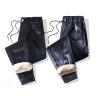 FENRONG Men Pants Winter CashmerePants Extra Large Size Trousers Thicken Sweatpants Gray view 4