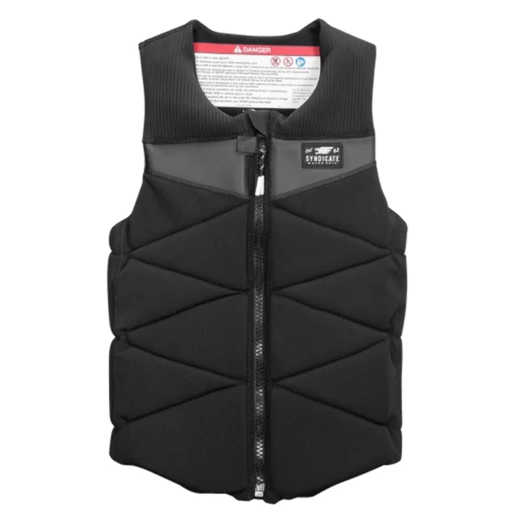 HO Syndicate Rebel Comp NCGA Mens Wakeboard Vest Black/Blue Sz S