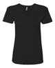 Next Level Women?s Cotton Short Sleeve Boyfriend Crew, XL, Black view 1