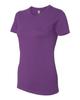 Next Level Women?s Cotton Short Sleeve Boyfriend Crew, XL, Black view 2