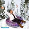 Snowcandy Glitter Galaxy Deep Space Jumbo 48" Snow Tube Large Multi Color Plastic view 2