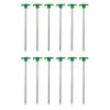 Stansport 10" Steel T-Top Tent Stakes - 12 Pack view 1