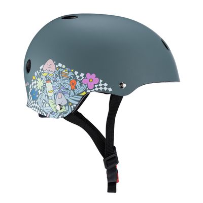 Triple Eight Certified Sweatsaver Helmet for Skateboarding, BMX, Roller Derby, Roller Skating, Inline Skating, Scooter and Bike