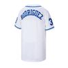 Men's #30 Sandlot Benny The Jet Rodriguez Movie Baseball Jersey Stitched Christmas Summer White No Number Size XXL view 3
