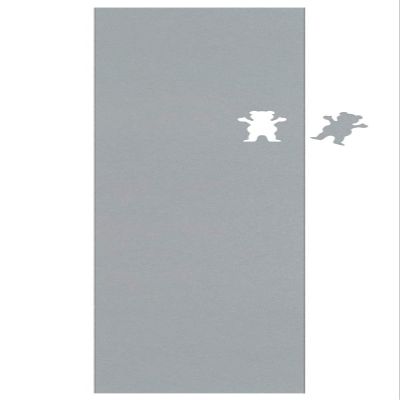 Grizzly Cutout 10 Grip Tape - Clear