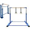 JC-ATHLETICS Gymnastic Kip Bar,Kids Girls Junior Ages 3-15,3' to 5' Adjustable Height,Home Gym Equipment,Home Training,1-4 Levels,260lbs Weight Capacity view 1
