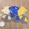 One opening Toddler Baby Boy Summer Clothes Daddy Son Letters T-Shirts Tees Tops+Camouflage Shorts Pants Outfits 2PCS Shorts Set Clothes (Beige Summer Clothes, 3T-4T) view 3