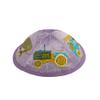 EMANUEL Yair Kippah for Boys Kids Embroidered Trucks Children Yarmulke (Lilac YPA-6A, 1) view 3