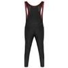 Oyolan Mens Cycling Bib Pants Sleeveless Tight Bodysuit Open Front Riding Bicycle Zipper Leggings Red Medium view 2