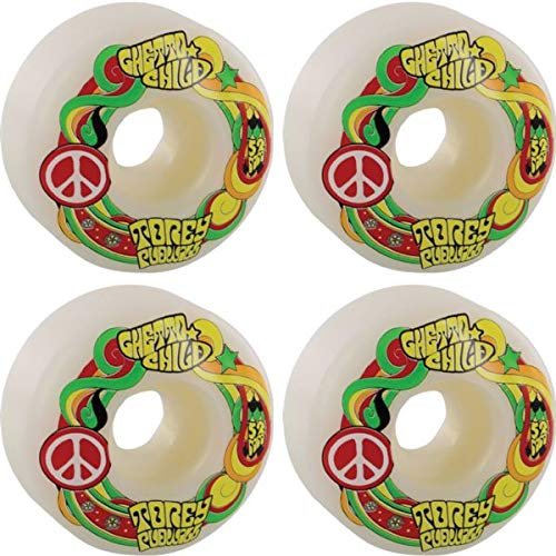 Ghetto Child Torey Pudwill Peace Skateboard Wheels - 52mm 101a (Set of 4)