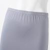 Alvivi Women's Elastic Waist Half Slip Underskirt Short Mini Skirt Slit Lace Trim Skirts Nylon Essentials Half Slip Grey OneSize view 3