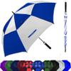 Baraida Golf Umbrella Large 62/68/72 Inch, Extra Large Oversize Double Canopy Vented Windproof Waterproof Umbrella, Automatic Open Golf Umbrella for Men and Women and Family.(68 Inch,White/Blue) view 1