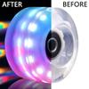 Tanzfrosch 8 Pack Roller Skate Wheels with Bearings Installed Quad Light Up Wheels for Double Row Skating and Skateboard 82A 32mm x 58mm view 3