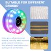 Tanzfrosch 8 Pack Roller Skate Wheels with Bearings Installed Quad Light Up Wheels for Double Row Skating and Skateboard 82A 32mm x 58mm view 4