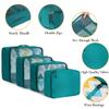 BAGAIL 8 Set Packing Cubes Luggage Packing Organizers for Travel Accessories-Aqua Color view 4