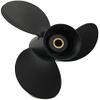 Yoofosun Dia 9 1/4 Inch Boat Aluminum Propeller 9.9HP 15HP 20HP RH Prop Fit Mercury Outboard Engines with 14 Spline Tooth 9 1/4x11 view 1