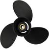 Yoofosun Dia 9 1/4 Inch Boat Aluminum Propeller 9.9HP 15HP 20HP RH Prop Fit Mercury Outboard Engines with 14 Spline Tooth 9 1/4x11 view 2