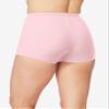 Comfort Choice Plus Size Boy Short 3-Pack - 13, Pastel Pack view 3