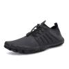 WateLves Water Shoes for Men Women Barefoot Quick-Dry Aqua Sock Outdoor Athletic Sport Shoes Kayaking Boating Hiking Surfing Walking (N-Black, 40) view 1