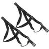VOSAREA 1set Fishing Rod Car Brackets Vehicle Rod Holder Straps for Secure Transport Black Durable and Tear-Resistant view 3