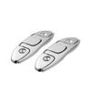 YUSOVE Boat Folding Cleat 4-1/2" 316 Stainless Steel Marine Flip Up Dock Cleat,Pack of 2 view 1
