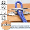 YUSOVE Boat Folding Cleat 4-1/2" 316 Stainless Steel Marine Flip Up Dock Cleat,Pack of 2 view 4