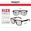 HCYCFY Photochromic Polarized Driving Sunglasses Men Square Matte Frame Eyewear Outdoor Sport Cycling UV Protection Glasses(Brown Frame/Photochromic Lens) view 4