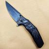 OEEK Tactical Fold Utility Knife, Camping Hunting Knife view 2