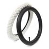 (2 Sets) 18 x 2.125 Kids Bike Replacement White Tires and Tubes - Compatible with Most 18 Kids Bikes Like RoyalBaby, Joystar, and Dynacraft - Made from BPA/Latex Free Butyl Rubber view 2