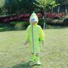 D C.Supernice Kids Rain Ponchos Baby Girls Boys Lightweight Cartoon Dinosaur Raincoat Hooded Waterproof Cape School Jacket Rainwear view 3
