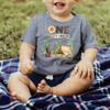 One Fun Camper 1st Birthday Camping Outdoor Themed T-Shirts for Girls and Boys Granite Heather Shirt 12 Months view 4