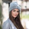 HNGM Hats Women's winter hat beanie women's hat women's winter hat beanie knitted autumn hat (Color : Wine Red) view 3