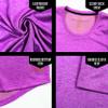 Copper Fit Energy Womens Short Sleeve Workout Tee, Large view 2