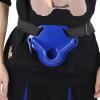 Alomejor Fishing Belly Belt Adjustable Fishing Belly Top Belt Fighting Fighting Waist Belt Portable Fishing Pole Holder(blue) view 2