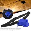 Alomejor Fishing Belly Belt Adjustable Fishing Belly Top Belt Fighting Fighting Waist Belt Portable Fishing Pole Holder(blue) view 3