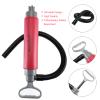 Amarine Made Bilge Pump,Red Bilge Pump for Kayaks,Canoes and Boats,Manual Kayak Hand Water Pumps Portable Sump Pump,Must Have Emergency Equipment for Kayakers (with hose) view 4