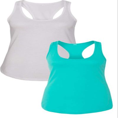1533 Next Level The Ideal Racerback Tank LargeWhite-Tahiti