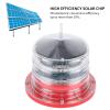 Boat Navigation Lights, Solar Power Beacon Light LED Flashing Floating Lamp IP68 for Marine Ship Boat view 2
