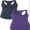 1533 Next Level The Ideal Racerback Tank 2XLIndigo-Purple view 1
