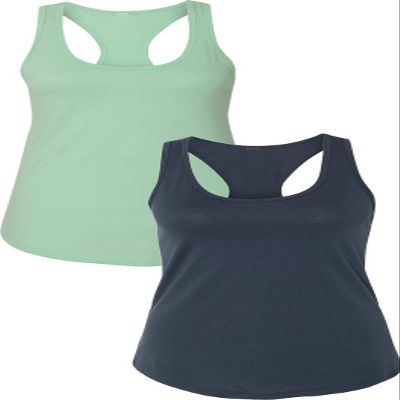 1533 Next Level The Ideal Racerback Tank 2XLMint-Indigo