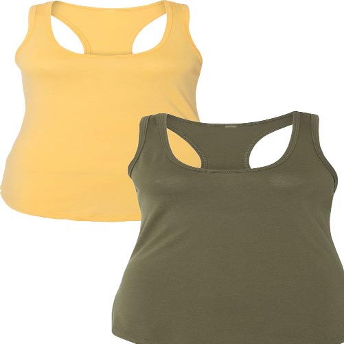 1533 Next Level The Ideal Racerback Tank LargeBanana-Army