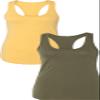 1533 Next Level The Ideal Racerback Tank LargeBanana-Army view 1