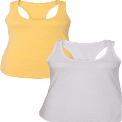 1533 Next Level The Ideal Racerback Tank LargeBanana-White