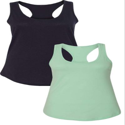 1533 Next Level The Ideal Racerback Tank Medium Black-Mint