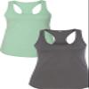 1533 Next Level The Ideal Racerback Tank XLMint-Dark Grey view 1