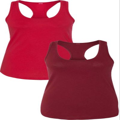 1533 Next Level The Ideal Racerback Tank 2XLRed-Cardinal