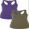 1533 Next Level The Ideal Racerback Tank X-Small Purple-Army view 1
