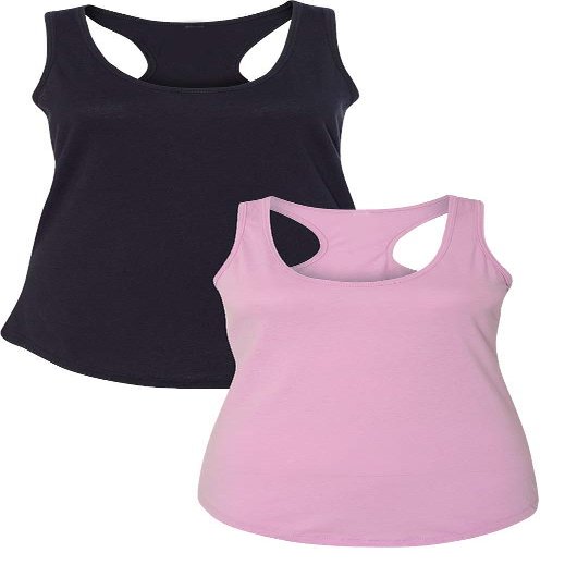 1533 Next Level The Ideal Racerback Tank LargeBlack-Lilac