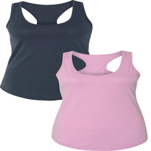 1533 Next Level The Ideal Racerback Tank 2XLIndigo-Lilac